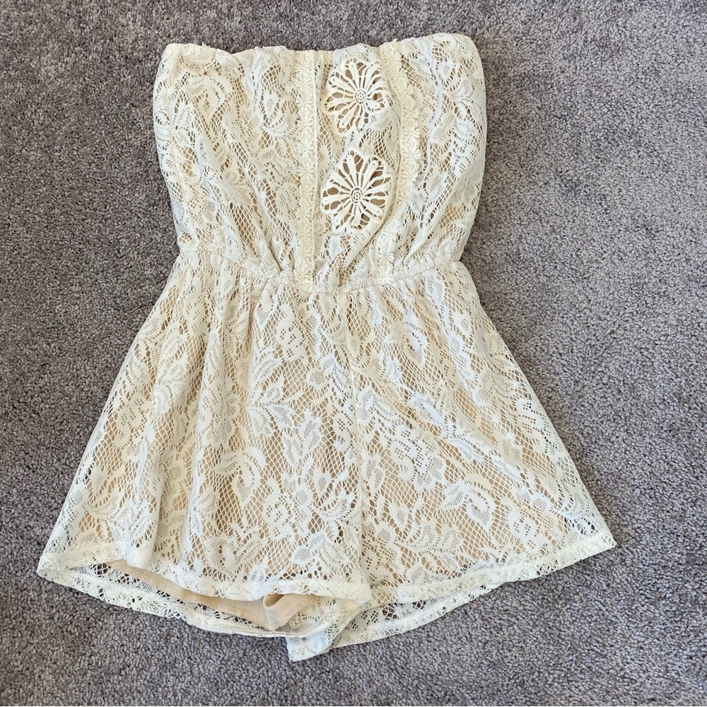 Macy’s Strapless Romper